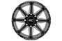 Rough Country - Rough Country 91M Series Wheel/One-Piece/Gloss Black/20x12/6x135/-44mm