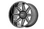 Rough Country - Rough Country 91M Series Wheel/One-Piece/Gloss Black/20x12/6x135/-44mm