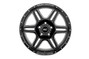 Rough Country - Rough Country 92 Series Wheel/Machined One-Piece/Gloss Black/20x9/5x5.5/+0mm