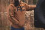Rough Country - Rough Country Hoodie - RC Topographical Sleeve - Saddle - 2XL