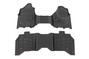 Rough Country - Sure-Fit Floor Mats - Front & Rear - Crew - Ram 2500/3500 2WD/4WD (2019-2025)