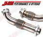 HD 321 Stainless Steel Bellowed Up Pipe Kit (SS321) 94-97 Ford 7.3L Powerstroke Diesel