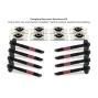 Mishimoto Silicone Body Mount Kit | 2008-2016 Ford Super Duty Crew Cab | SWAG Performance Parts