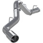 MBRP 4" Installer Series Filter-Back Exhaust System S6059AL For 20-21 GM 6.6L Duramax L5P *