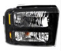 OEM Ford Powerstroke Harley Edition Black Headlight  - Right Passenger Side