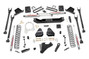 Rough Country 6-in 4-Link SuspLift Kit (Diesel Non-Overload Spring Models w/4-inch Rear Axles) 50720