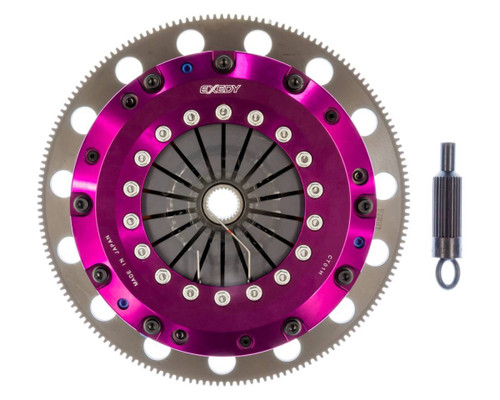 Exedy Mustang Stage 4 Twin Disc Organic Clutch Kit; 26
