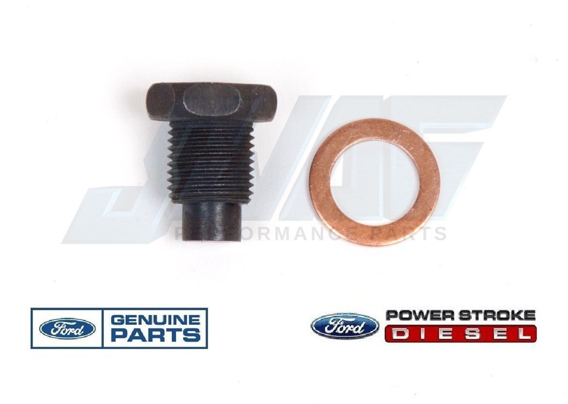FORD 6.0 / 6.4 POWERSTROKE DIESEL OEM ENGINE OIL DRAIN PLUG (8C3Z