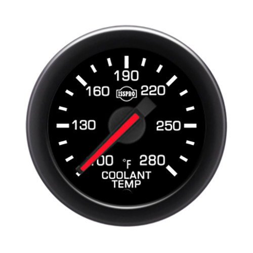 ISSPRO EV2 Series Coolant Temp Gauge 100280F R32588 SWAGPERFORMANCEPARTS