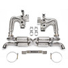 Race system without heat with Quad Resonator- Fabspeed Porsche 993 Carrera RSR Header Muffler Kit (1994-1998)