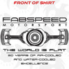 Fabspeed Motorsport The World Is Flat Porsche T-Shirt / FRONT