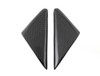Carbon Fiber Outer Door Mirror Triangle Trim - Porsche 981 Boxster