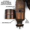 Porsche 997.2 Carrera Factory/OEM Catalytic Converter Re-Coring