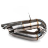 Fabspeed Porsche 992.2 Turbo S Side Muffler Bypasses