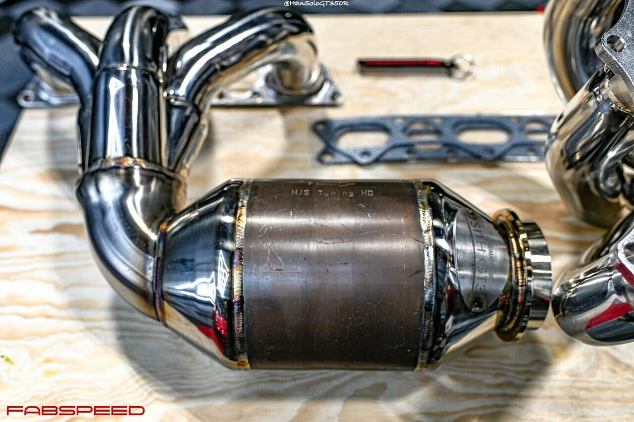 Fabspeed Porsche 991.2 GT3 / GT3 RS Sport Headers with HJS