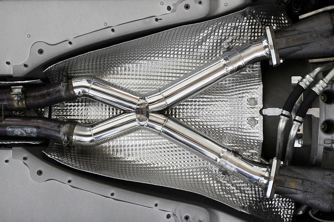Fabspeed Aston Martin Rapide comp. X-Pipe (2010+) - Fabspeed