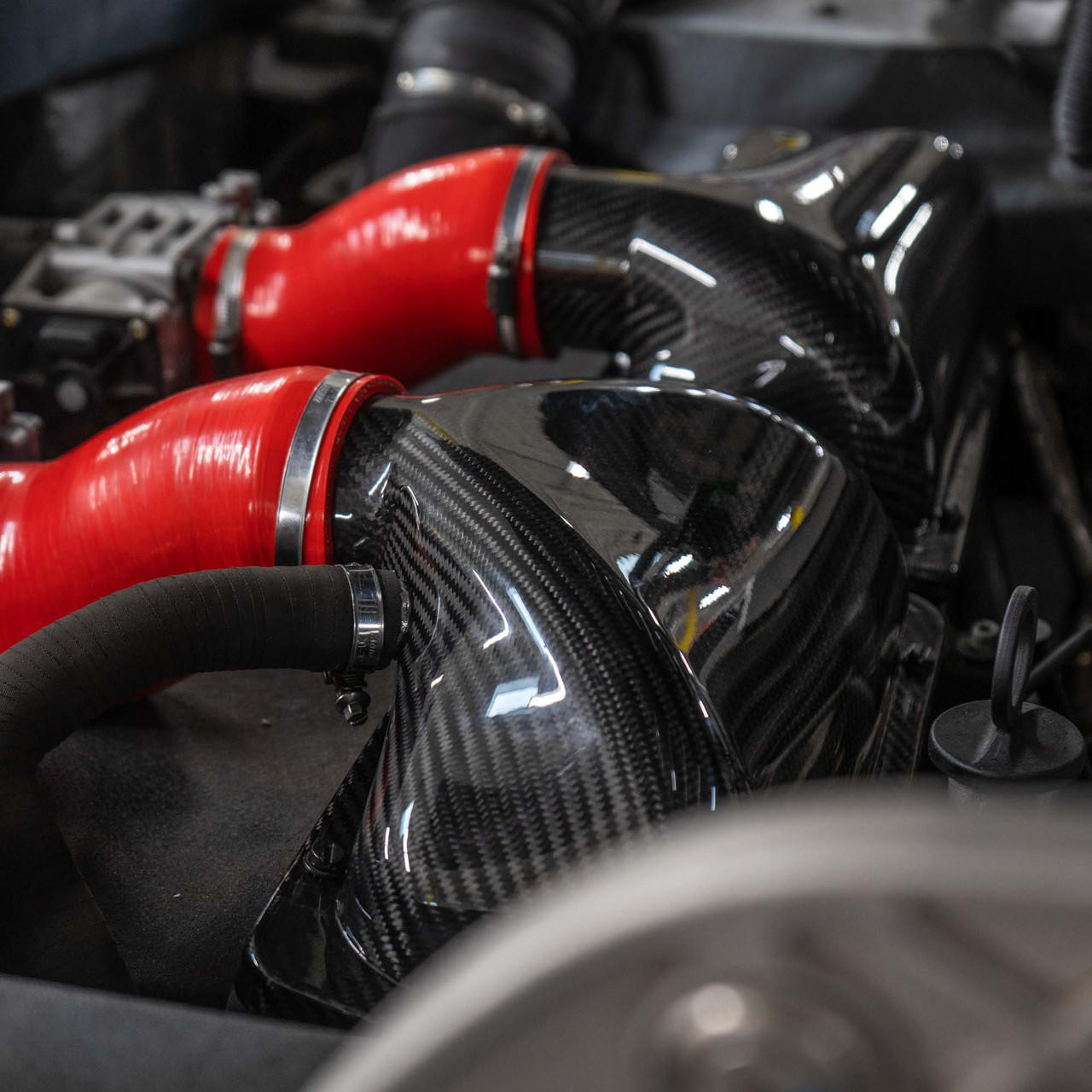 Fabspeed Ferrari F430 Carbon Fiber Airbox Covers (2005-2009) - Fabspeed  Motorsport