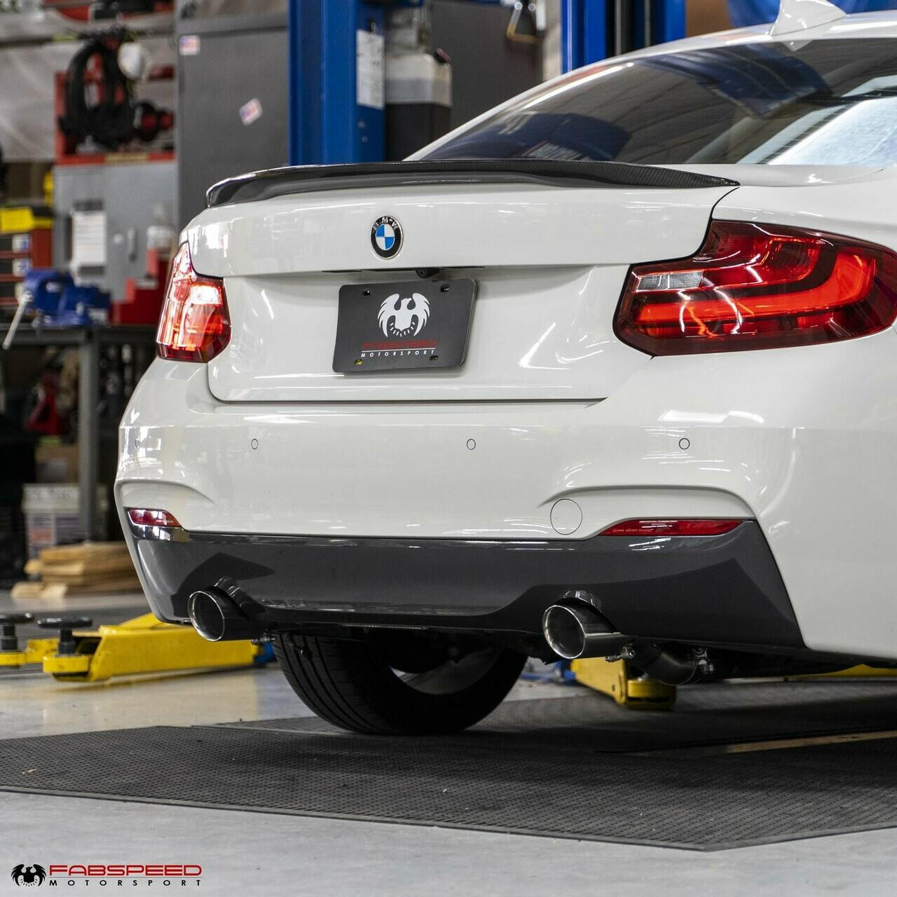 BMW M240i (F22) Muffler Bypass Exhaust System (2016+) - Fabspeed Motorsport