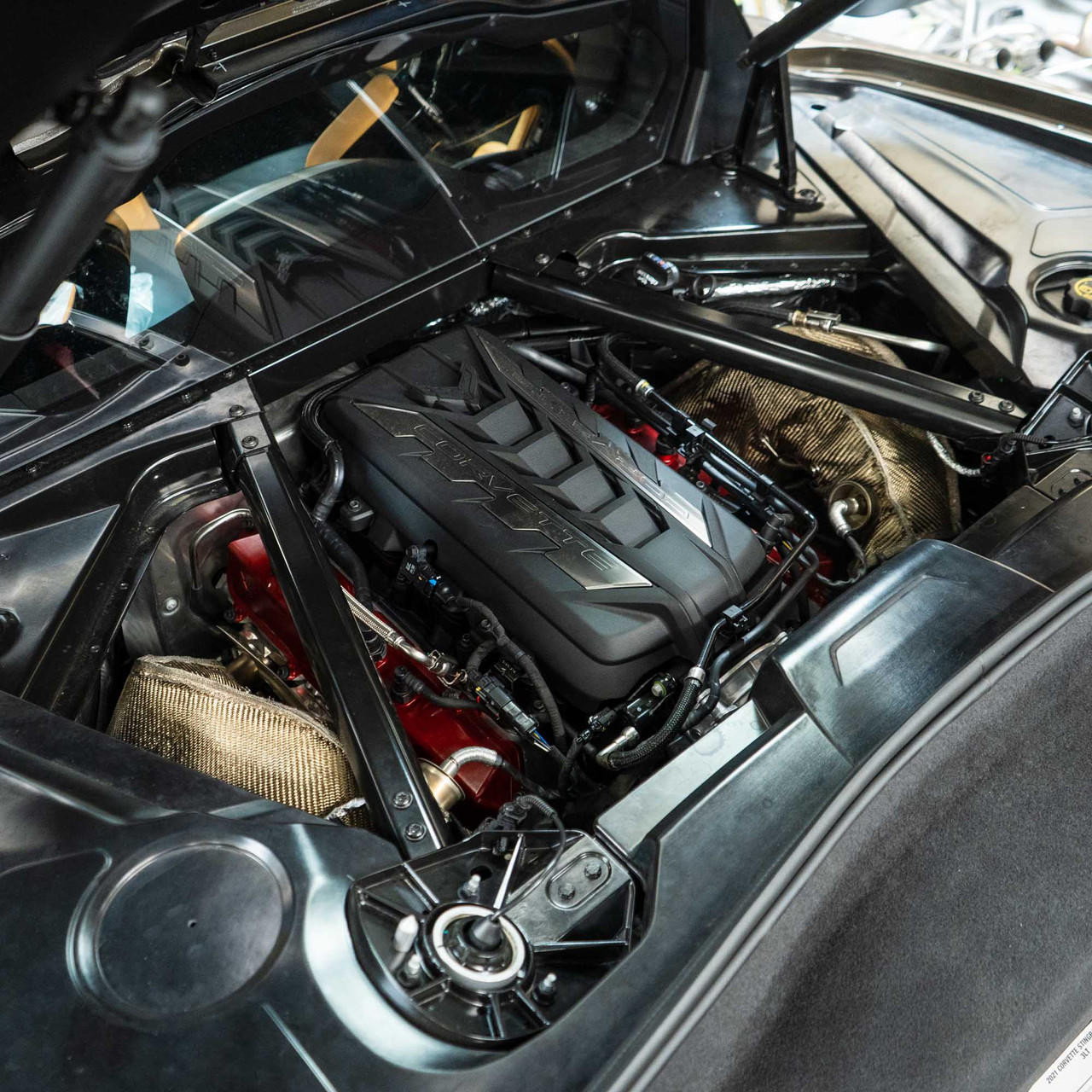 Fabspeed Chevrolet Corvette C8 Header Blankets (2020+) - Fabspeed