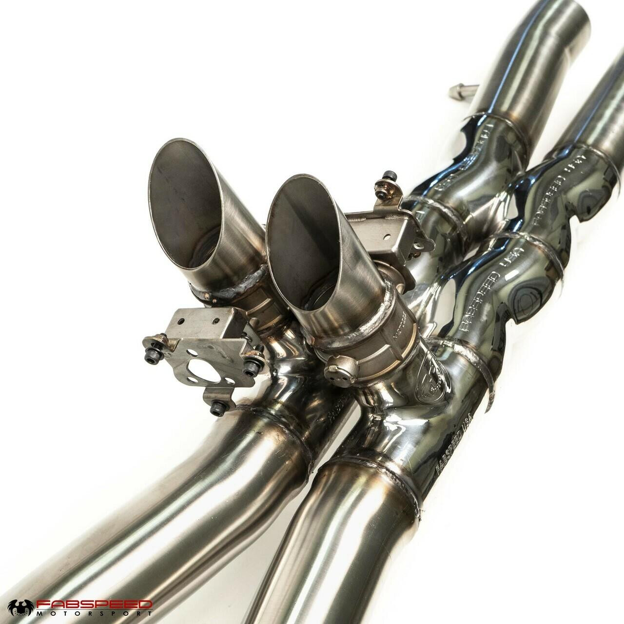 Fabspeed Dodge RAM TRX 1500 Valved Double X-Pipe Resonator Bypass