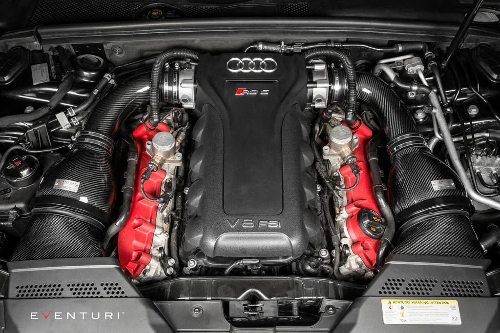 Eventuri Audi B8 RS4 RS5 Black Carbon Intake - Fabspeed Motorsport