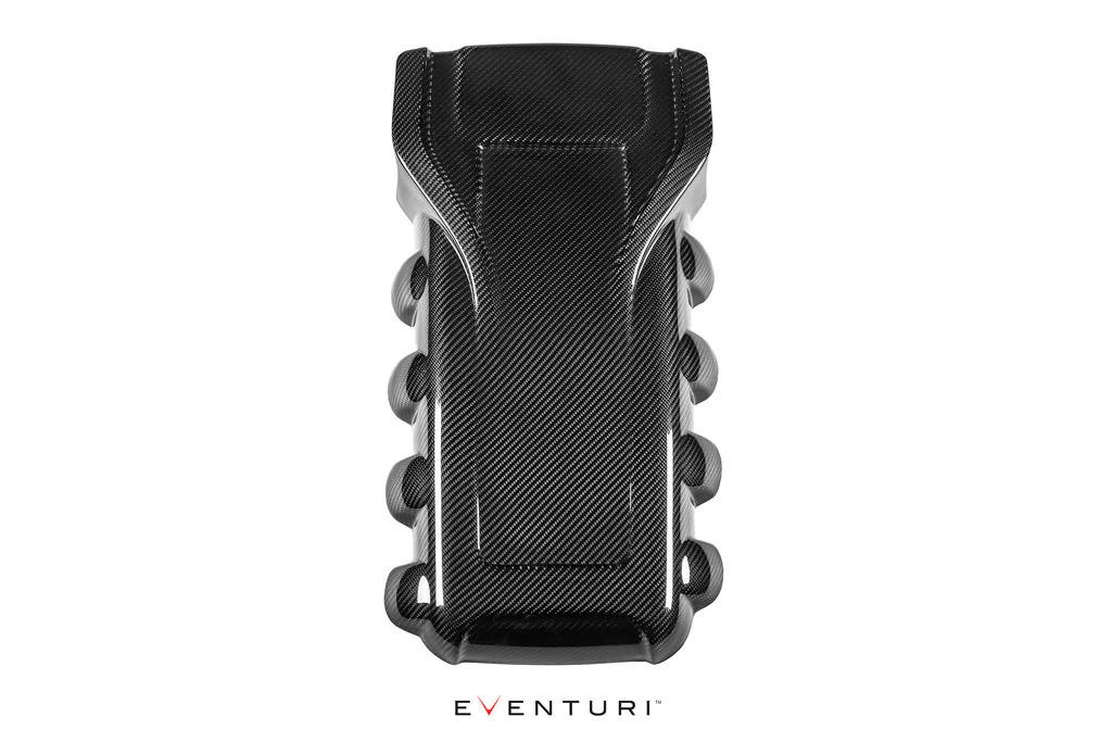 Eventuri Audi B8 RS4 RS5 Black Carbon Engine Cover - Fabspeed