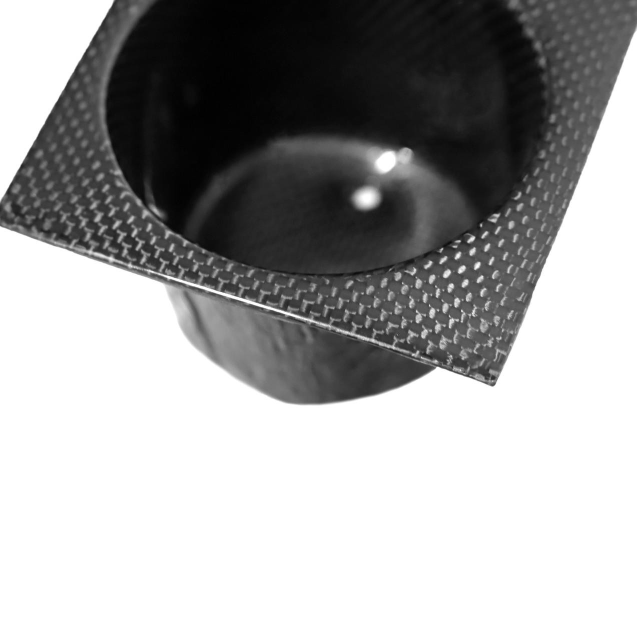 Carbon Fiber Cup Holder Insert - Ferrari F430 - Fabspeed Motorsport