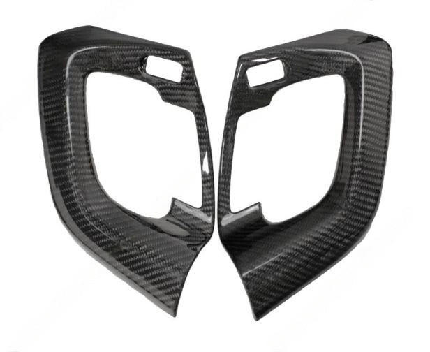 蟹ボンバー Carbon Fiber Door Grab Handle Trim - Lamborghini LP-550/560/570