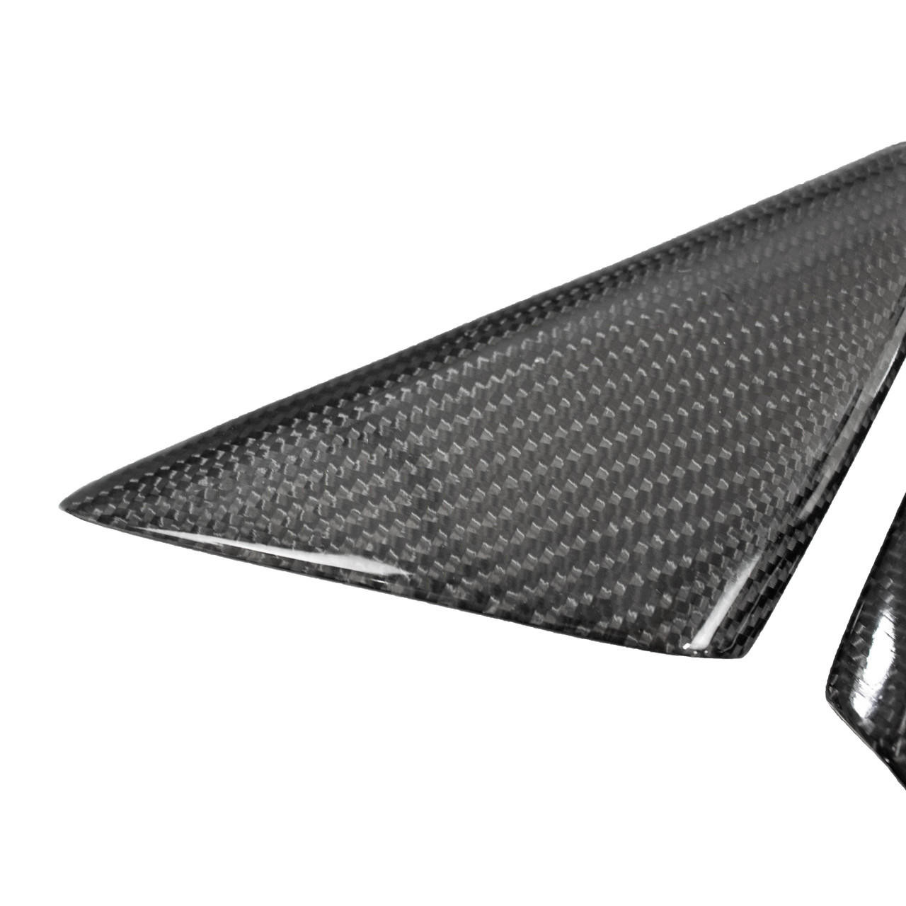 Carbon Fiber Outer Mirror Triangle Trim - Porsche 991.1 and the