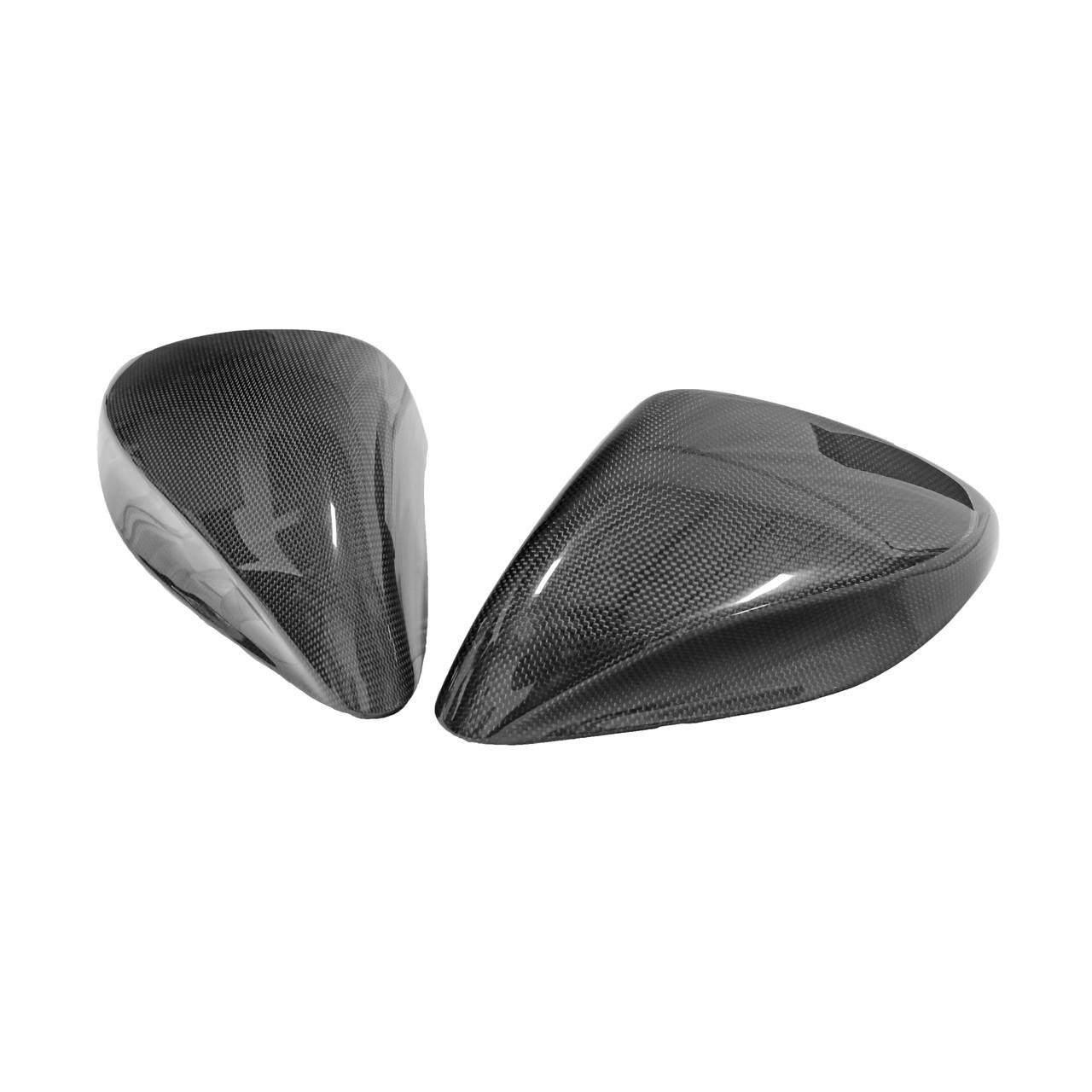 Carbon Fiber Mirror Caps - Ferrari 812 Superfast - Fabspeed Motorsport