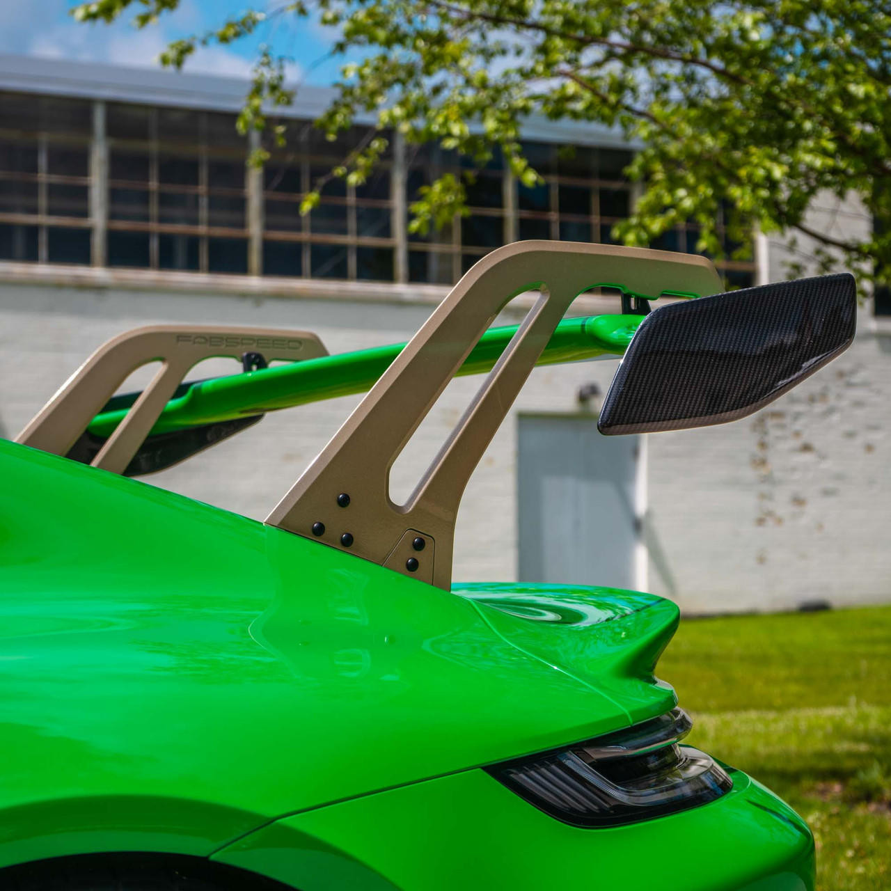 Porsche 992 GT3 Carbon Fiber Wing End Plates | 992 GT3 Wing