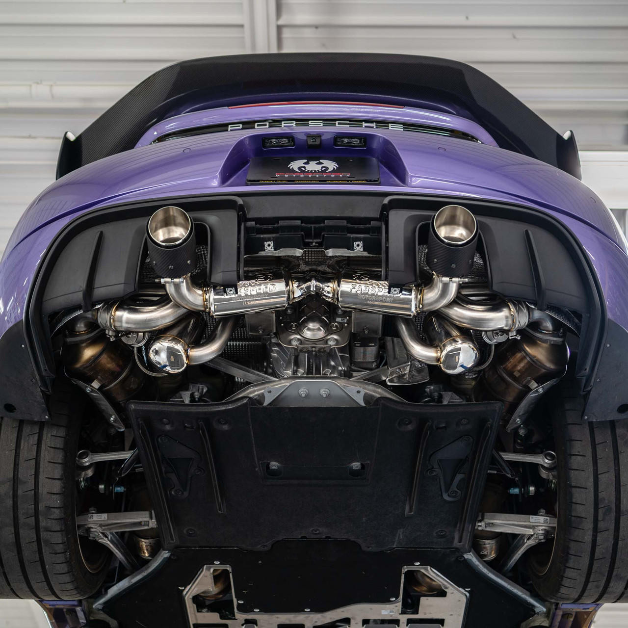 Fabspeed 718 GT4 / GTS / Spyder 4.0liter engine to - GT4RS