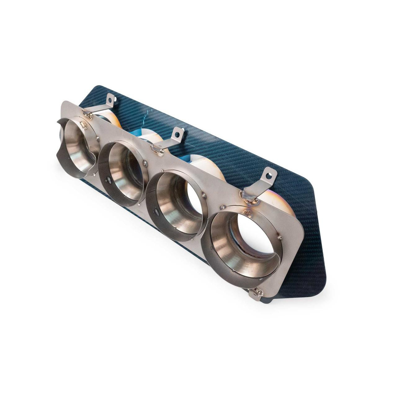 Fabspeed Chevrolet Corvette C8 Z06 Titanium Quad Tips (2023+)