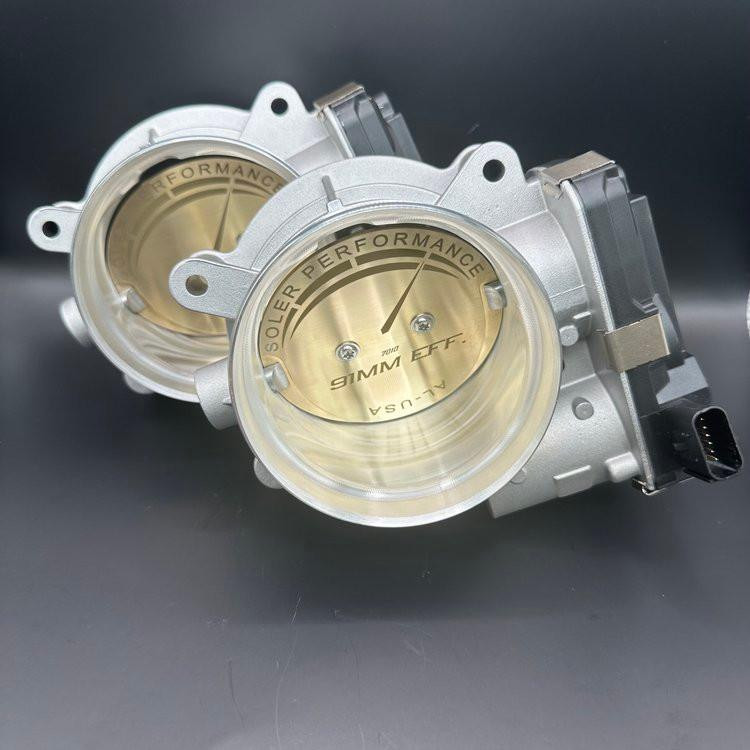 Soler Performance Corvette Z06 91mm Throttle Bodies - Fabspeed