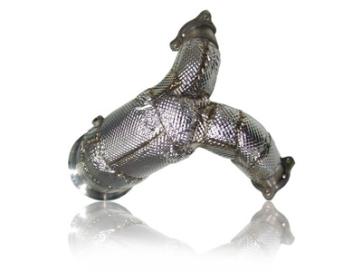 HJS Audi S4 / S5 3.0 Liter TFSI HJS Euro 6 Sport Catalytic Converter Downpipe