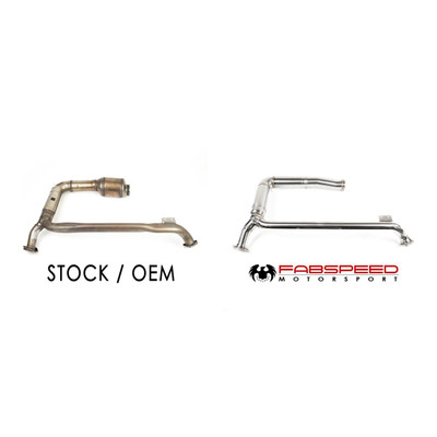 Fabspeed Motorsport Fabspeed Porsche 718 Boxster / Cayman RACE Competition Cat Bypass with Downpipe 2017