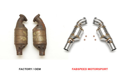 Fabspeed Motorsport Fabspeed Ferrari F355 Sport Catalytic Converters 1994-1999