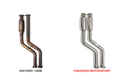 Fabspeed Motorsport Fabspeed BMW M3 E46 Cat Bypass Pipes 2000-2006