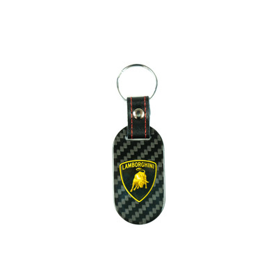 Fabspeed Motorsport Fabspeed Lamborghini Shield and Script Carbon Fiber Keyring