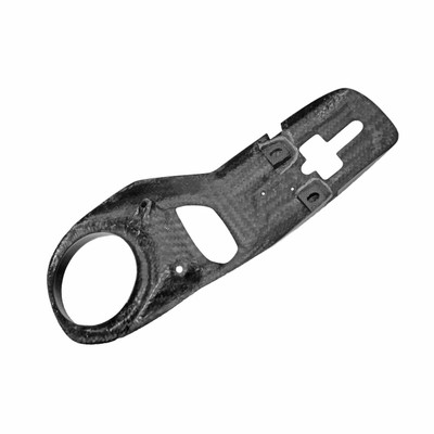 Carbon Fiber Engine Bay Lock Latch Plate - Ferrari 488 GTB/Spider