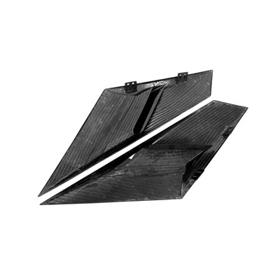 Carbon Fiber S Large Engine Air Intake Panels - Lamborghini Aventador