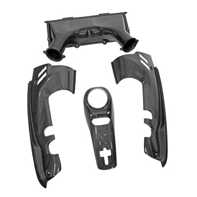 Carbon Fiber 4 Piece Engine Bay Set - Ferrari 488 Spider/Pista