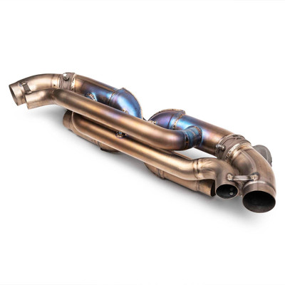 Fabspeed Porsche 992 Twin Turbo / Twin Turbo S Helical Valvetronic Titanium Exhaust System (2021+)