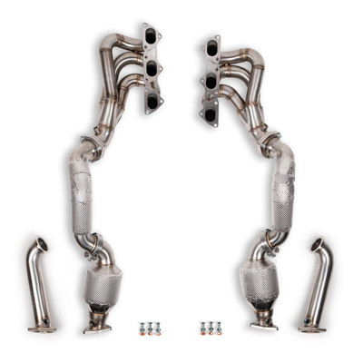 Fabspeed Porsche 718 GT4 RS RENNKRAFT™ Long Tube Header System (2022+)