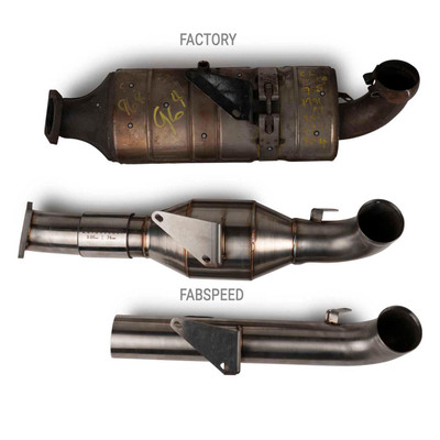 Fabspeed Porsche 964 / 965 Turbo RENNKRAFT® Sport Cat and Comp. Link Pipe (1990-1994)