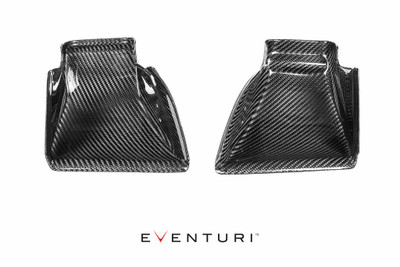 Eventuri BMW F8X M3 / M4 Black Carbon Air Scoop Set