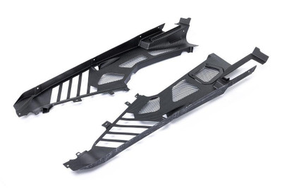 Eventuri Lamborghini Huracan Black Carbon Engine Cover Set