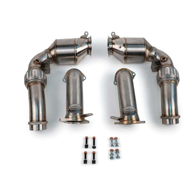 Fabspeed BMW X5M / X6M Primary Sport Catalytic Converter Downpipes 2024+