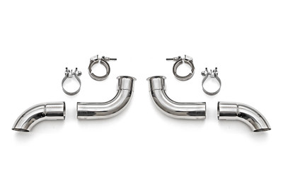 Fabspeed Motorsport Fabspeed Porsche 996 GT3 Competition Muffler Outlets w/ Adjustable Turndowns