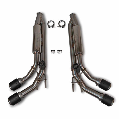 Fabspeed Mercedes-Benz AMG G63 Valved Exhaust with CARBON FIBER Dual Tips (2019+)